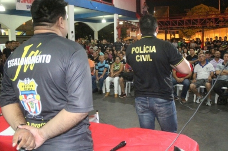 Policiais Civis do Amazonas organizam manifestação pelo pagamento do escalonamento e promoções da classe