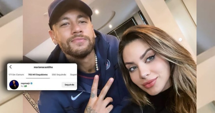 "Agora o hexa vem": Neymar está se encontra com Mariana Castillo em Paris