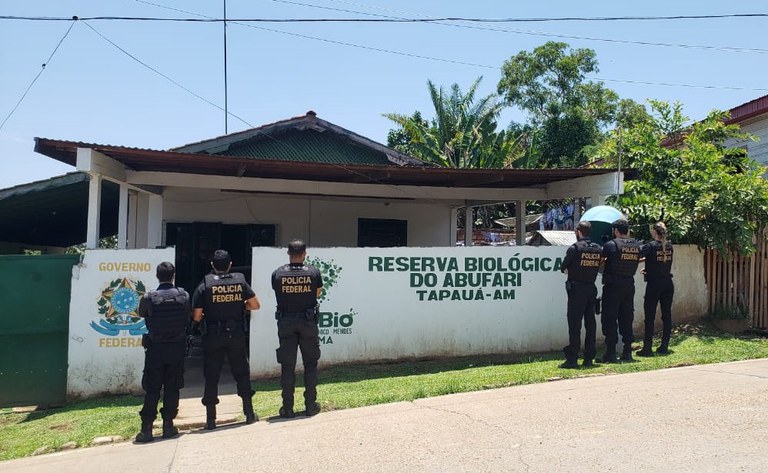 PF deflagra operação para combater a pesca ilegal na Reserva Biológica Abufari, no Amazonas