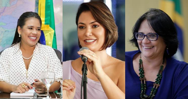 Primeiras-damas Michelle Bolsonaro, Taiana Lima e senadora Damares encabeçam movimento das mulheres em Manaus