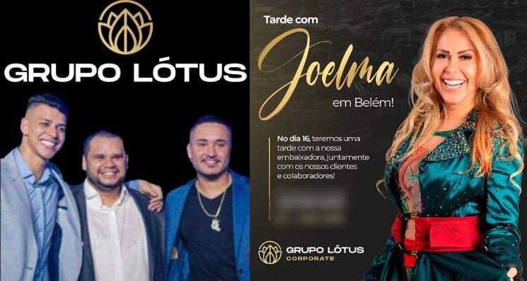 Grupo Lótus conseguiu enganar até Joelma e usou imagem da rainha do Calypso para aplicar golpes