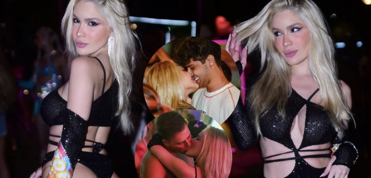 Passou o rodo: Karoline Lima, ex de Militão, revela que beijou ‘uns 20’ no 1º dia da Farofa da Gkay