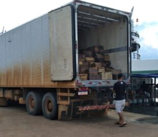 '3,5 toneladas de borracha natural são transportadas de Itacoatiara para Manaus', destaca ADS