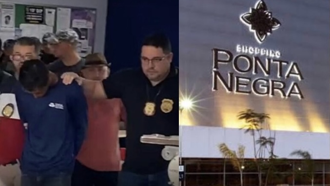 Suspeito de sequestr4r esposa de empresário no shopping Ponta Negra é preso em Manaus