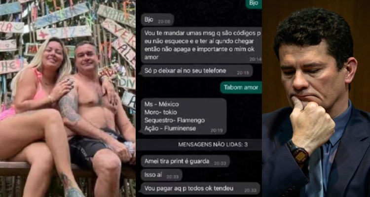 Casal do PCC que planejava morte de Sérgio Moro usava "códigos" no Whatsapp para disfarçar o crime