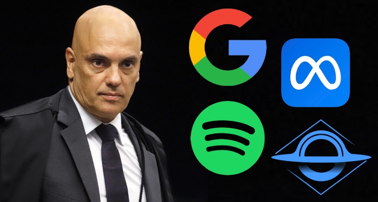 STF determina que presidentes do Google, Meta, Spotify e Brasil Paralelo prestem depoimentos à PF
