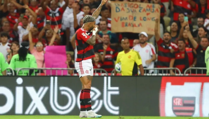 Gabigol brilha e Flamengo bate o Fortaleza por 2 x 0; veja vídeo