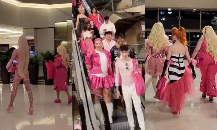 Público investe em look rosa e ousado para assistir à pré-estreia de ‘Barbie’; veja vídeo