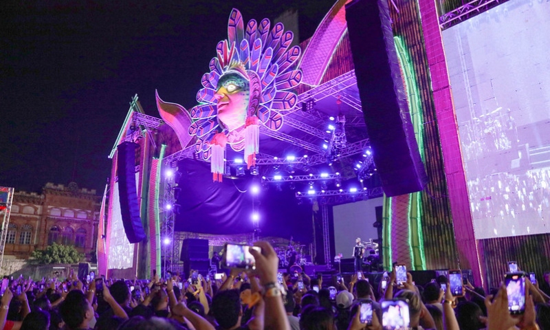 Segunda noite do '#SouManaus 2023' conta com grandes nomes do samba, funk e dancehall