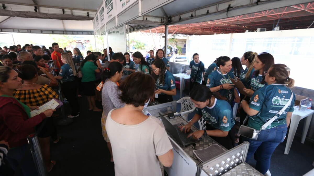 ‘Câmara Cidadã’: segundo dia tem mais de 140 serviços gratuitos na zona norte de Manaus