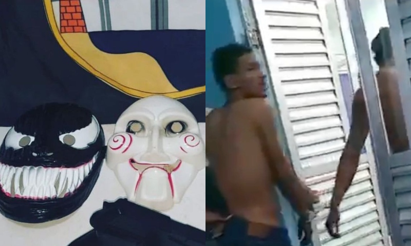 Vulgo 'Venom' e 'Jogos Mortais' são presos vendendo drogas em Iranduba; veja vídeo