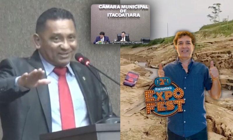 Vereadores cobram que Mário Abrahim decrete Estado de Calamidade em Itacoatiara: 'estamos sofrendo com a falta de água!'