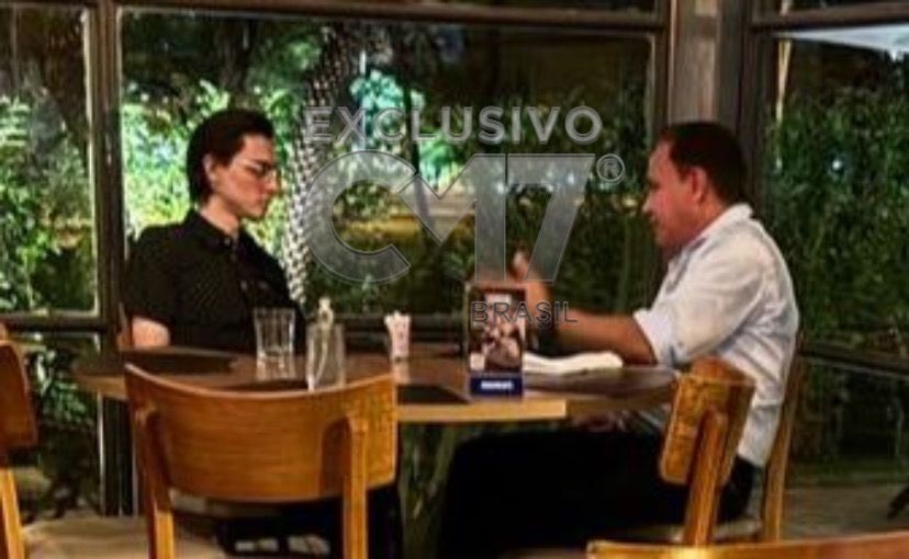 Amom Mandel e Anoar Samad são flagrados em reunião em Brasília
