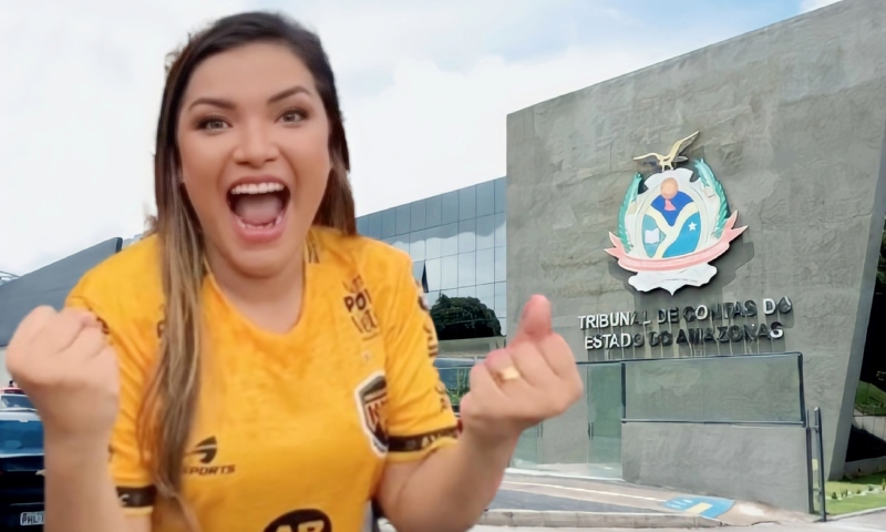 Joana Darc entra na mira do TCE-AM após destinar emendas para o Amazonas FC