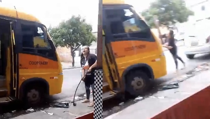 Divisão de bens: mulher destrói ‘Amarelinho’ para se vingar de ex-marido em Manaus; veja vídeo