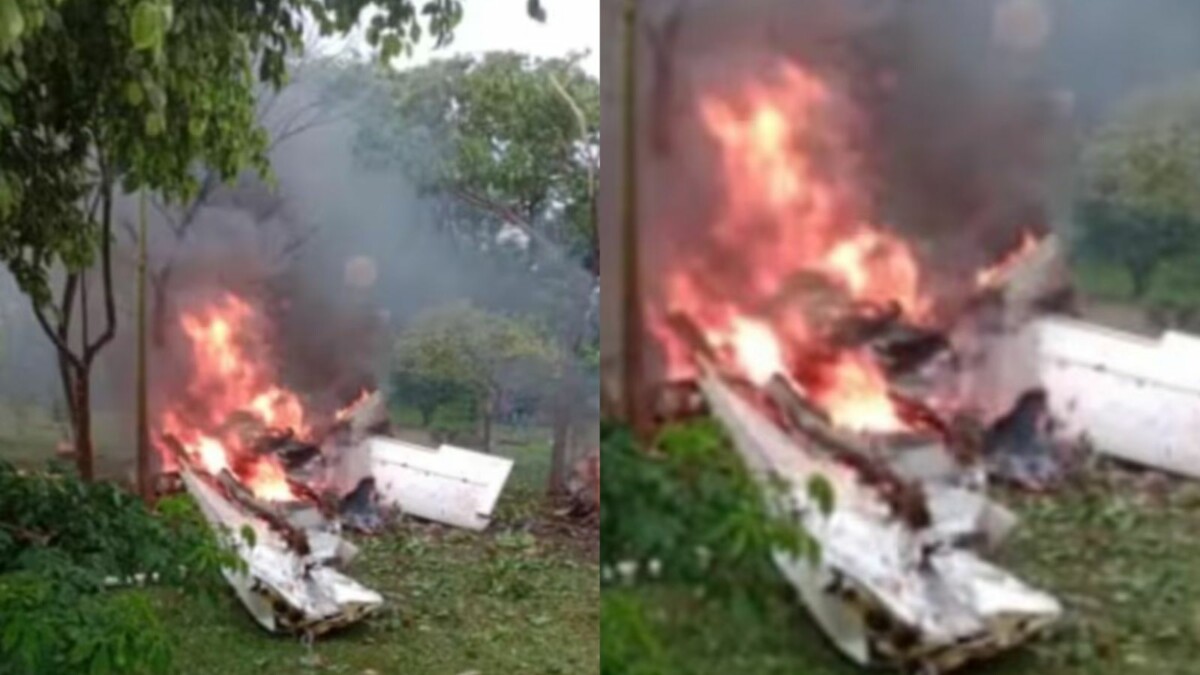 Tragédia: cinco pessoas morrem em queda de avião no interior de São Paulo; veja vídeo