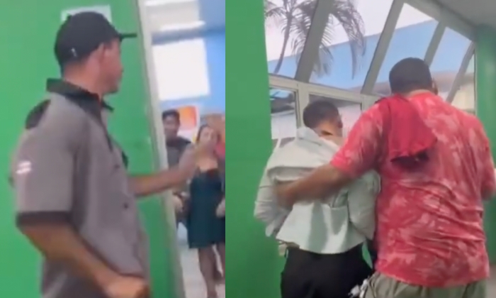 Barraco no SPA do Galiléia: paciente e vigilante saem no soco