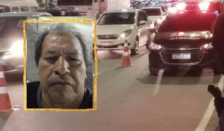 TRAGÉDIA: idoso m0rreu atropelad0 após tropeçar na própria sandália no Coroado