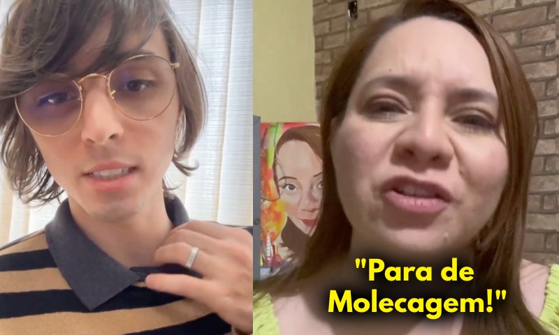 "Molecagem": jornalista Cynthia Blink fica 'pistola' após ser enganada por Amom Mandel; veja vídeo