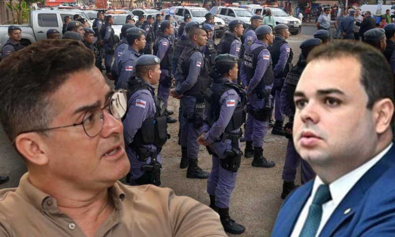 David Almeida desafia Roberto Cidade a devolver os mais de 200 policiais à disposição dos deputados na ALEAM