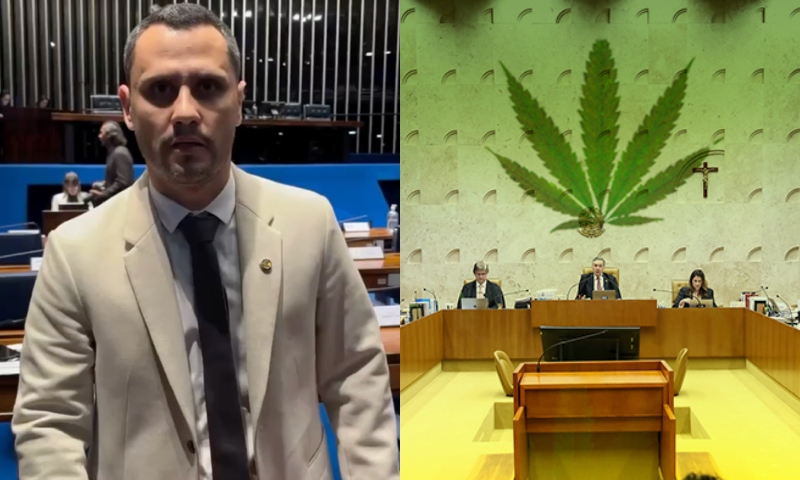 Cleitinho manda recado ao STF após descriminalização do porte da maconha: "nós fomos eleitos, vocês não"; veja vídeo
