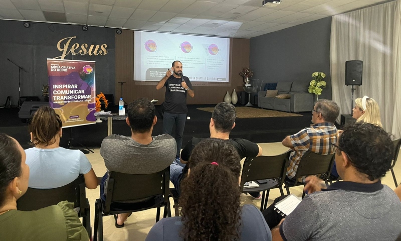 Projeto "Mídia Criativa do Reino" conecta Igrejas ao Mundo Digital