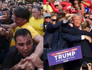 Bolsonaro diz que assim como Trump, "sistema" quer facilitar seu ass4ssinato