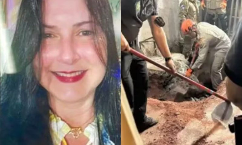 Corp0 de advogada desaparecida é encontrado concretado em quintal de casa; veja vídeo