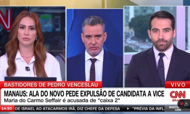 Pedido de expulsão de Maria do Carmo do Novo após denúncia de "Caixa 2" vira debate na CNN Brasil; veja vídeo