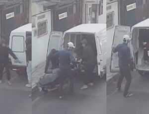 Ladrões estão usando carro baú para roubar motos no bairro Japiim, em Manaus; veja vídeo