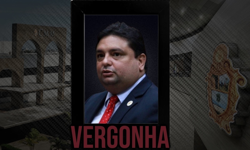 "Retrato da vergonha": Caio André se despede da CMM como o pior presidente que a Câmara de Vereadores já teve