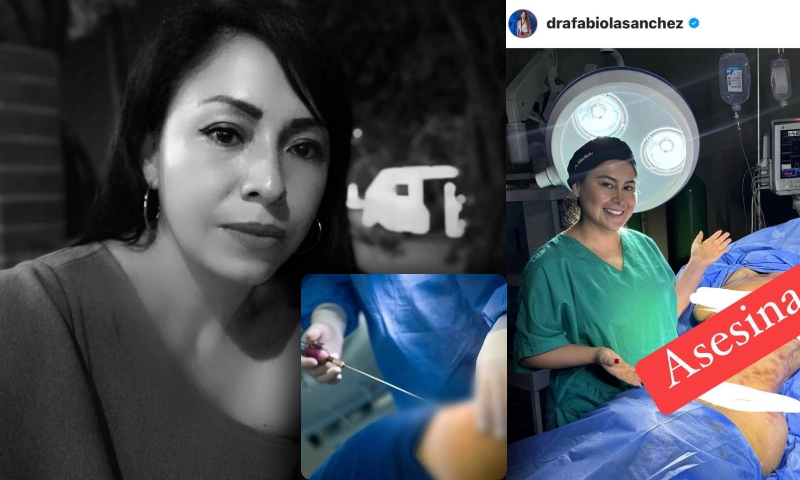 Veja momento em que mulher que fez lipoaspiração morre após ser operada por cirurgiã 'carniceira'; vídeo