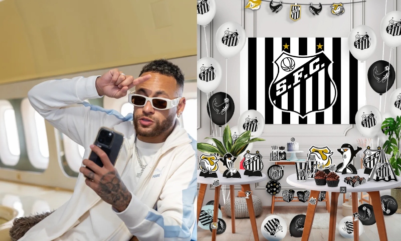 Santos prepara grande festa para volta de Neymar ao time