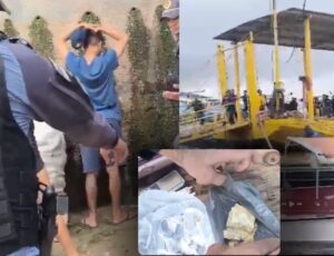"Acabou a festa": traficantes que vendiam pedras de Oxi são enquadrados pela PM no Centro de Manaus; veja vídeo