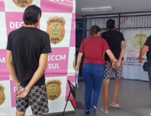 Integrante de facção é preso após tentar matar a esposa a marteladas; veja vídeo