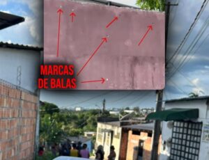 Terror no Parque São Pedro: traficantes saem em comboio e atiram na população; veja vídeo