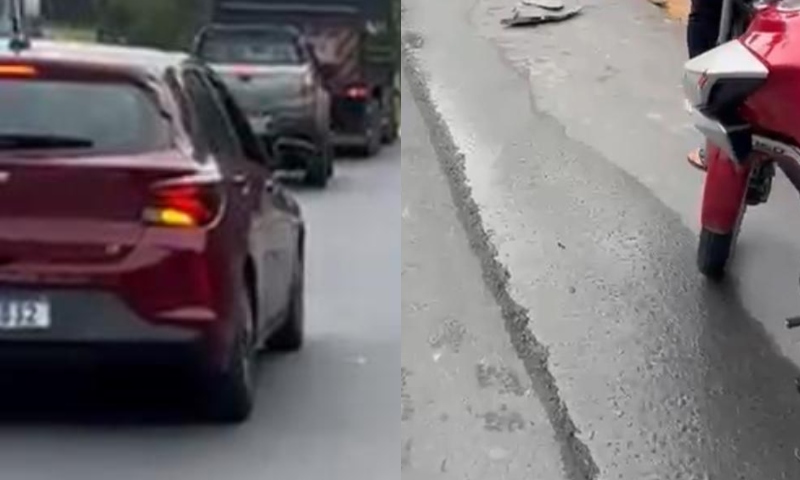 Urgente: carro atropela duas crianças que voltavam da escola na AM-010; veja vídeo