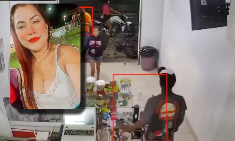 Tudo filmado: mulher é perseguida e morta na frente da filha de 10 anos; veja vídeo