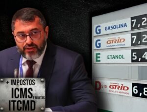 "Pacote de Maldades" do Governo Wilson Lima entra em vigor e subida do preço da gasolina é apenas o começo
