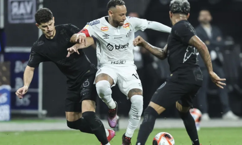Corinthians ofusca Neymar, vence e complica Santos na tabela do Paulistão