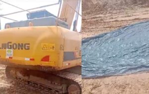 Acidente brutal: homem é esmagado por escavadeira e vísceras se misturam no barro; veja vídeo
