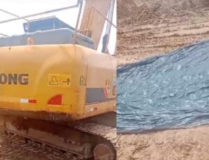 Acidente brutal: homem é esmagado por escavadeira e vísceras se misturam no barro; veja vídeo