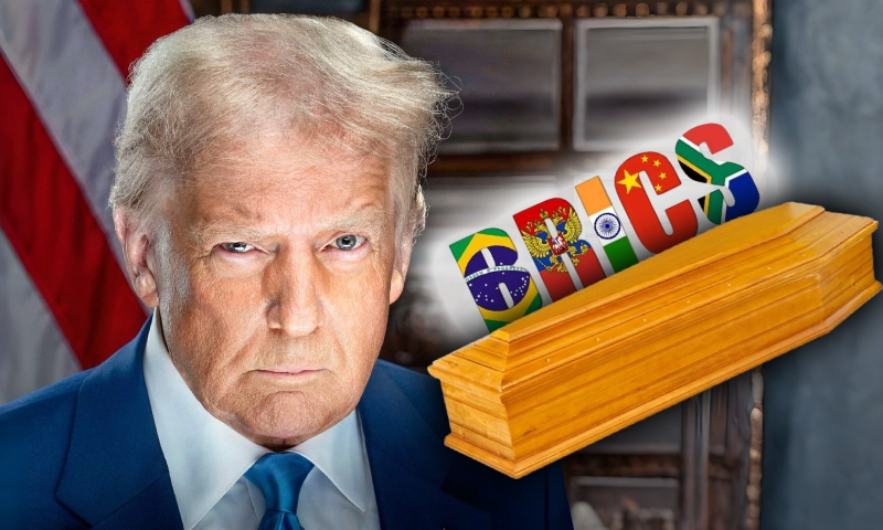 "O Brics está morto": Trump alerta que países do BRICS podem enfrentar tarifas de 100%; veja vídeo