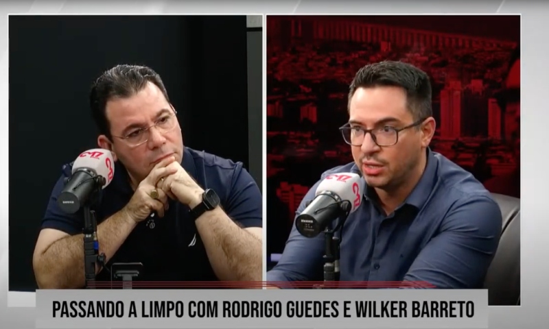 Passando a Limpo: veja como foi o confronto entre Rodrigo Guedes e Wilker Barreto; vídeo