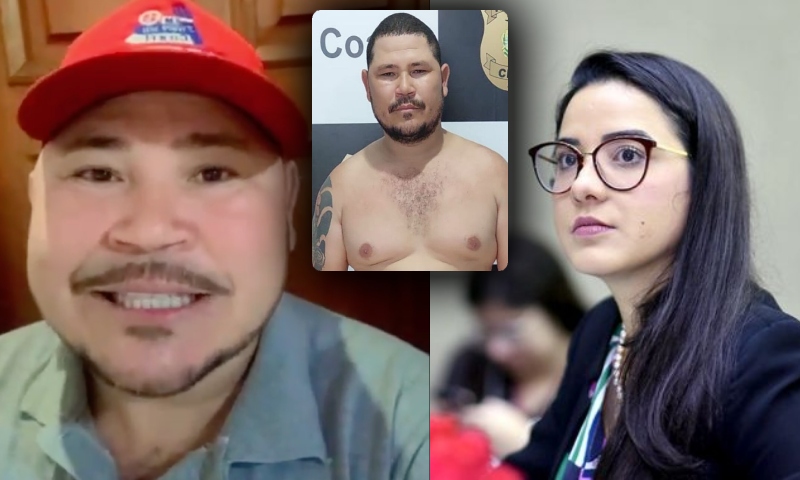 "Zé Real" é preso após afirmar que mulher de delegado em Coari seria funcionária fantasma de Mayara Pinheiro; veja vídeos