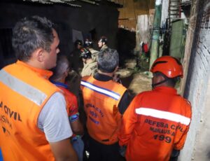 Urgente: Defesa Civil emite alerta de risco de novos deslizamentos após temporal em Manaus