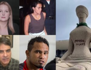 Nem assassinos famosos no Brasil tiveram penas tão duras quanto mulher que pichou estátua do STF