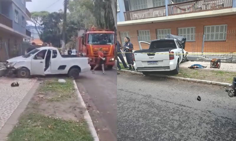 Mulher é arremessada por caminhonete e m0rre com c0rpo cr4vado em grade; veja vídeo