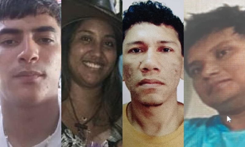 Polícia pede ajuda para encontrar quatro pessoas desaparecidas em Manaus; veja vídeo