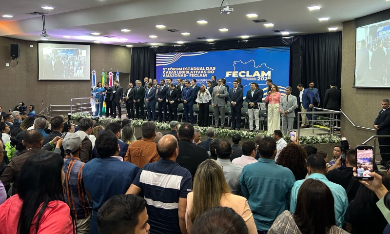 Feclam 2025: Vereadores do Interior se reúnem com deputados na ALEAM para debater sustentabilidade no Amazonas